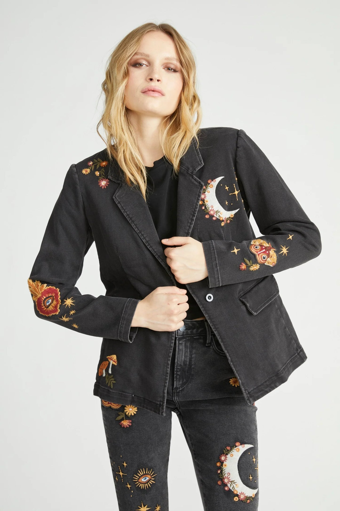 Relaxed Denim Blazer | Hallucination