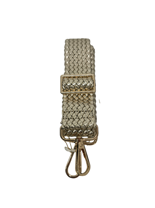 Woven Gold Bag Strap