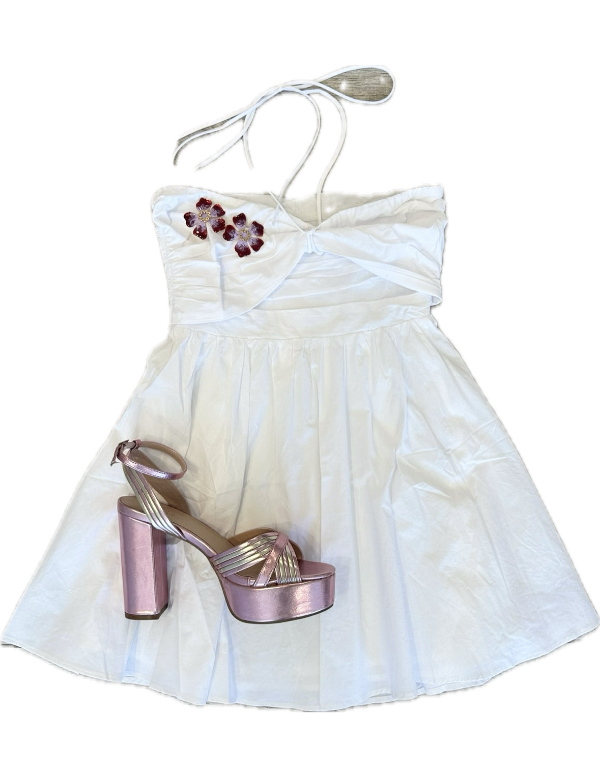 Fred Dress - White