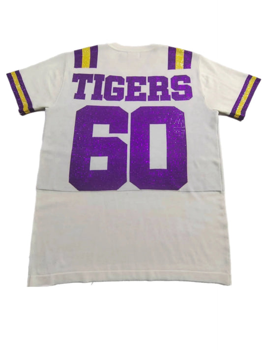 LSU Knit Jersey Dress