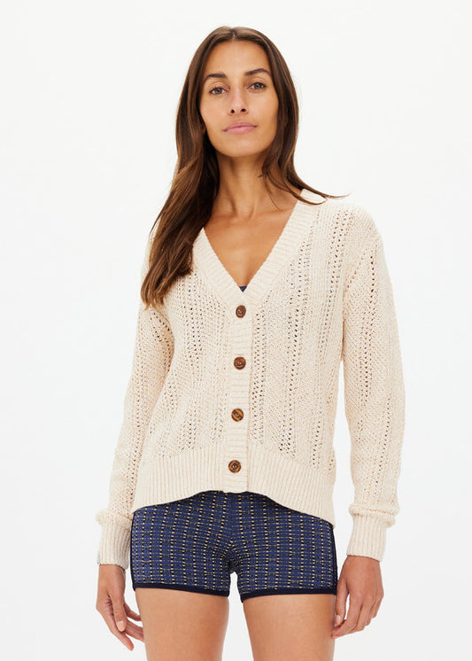 Drew Cotton Knit Cardigan