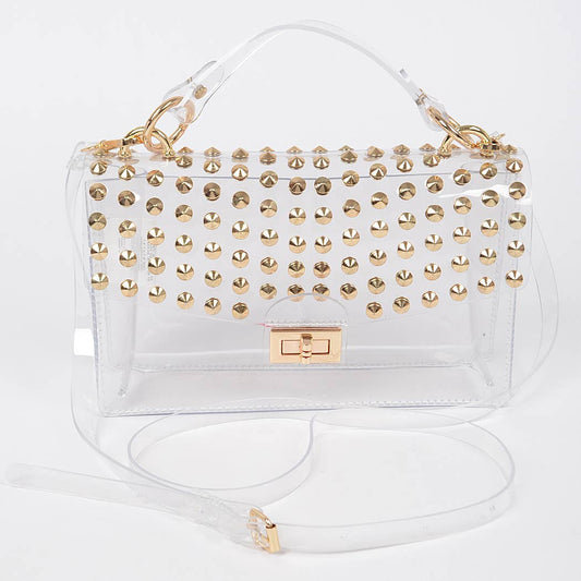 Stadium Bag Gold Studded