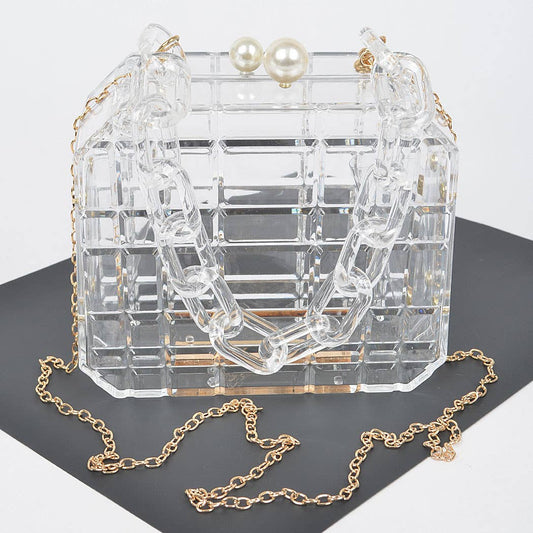 Acrylic Box Clutch