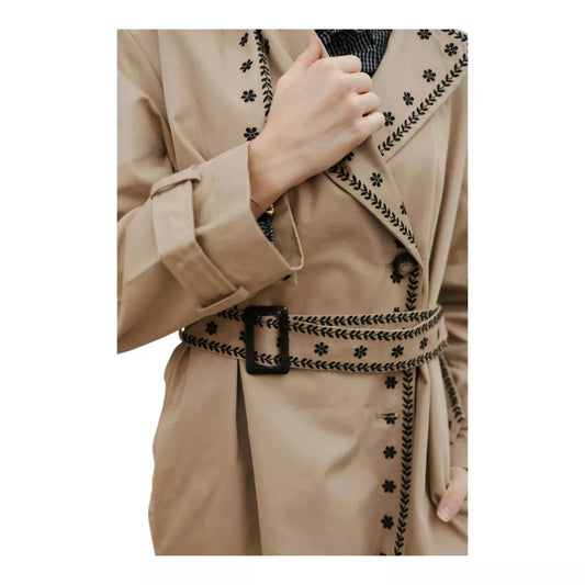 Embroidered Trench