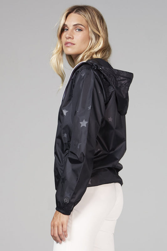 Packable Rain Jacket - Glossy Stars